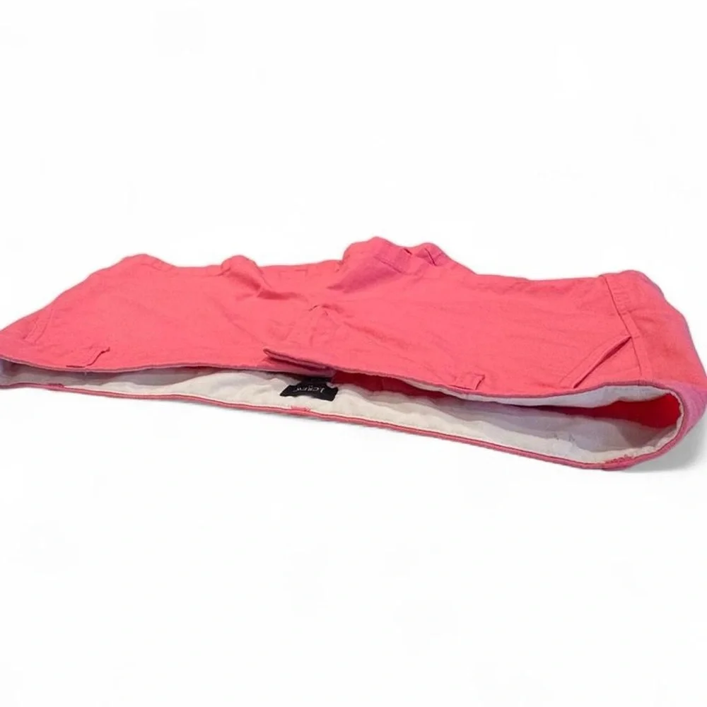 J.Crew Pink Cotton Chino Shorts Size 14 Preppy Summer - Picture 4 of 8